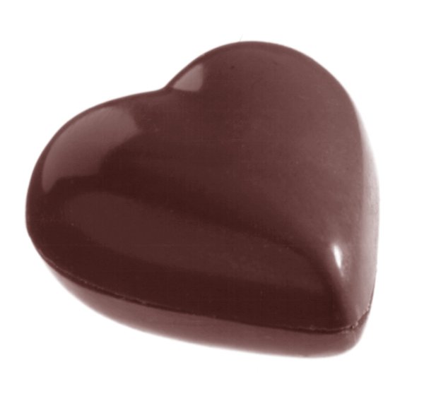 Форма для шоколада "Сердце" Chocolate World 1106 CW (33x33x11мм,7.5гр)