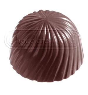 Форма для шоколада "конус" Chocolate World 1140 CW (d29x19мм,10гр)