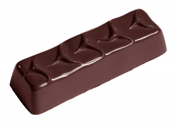 Форма для шоколада "Сникерс" Chocolate World 2363 CW (84x26x20мм,39гр) 