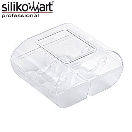 Коробка для 6 макаронс Silikomart Transparent 6 (94x100мм,h53мм,90шт)