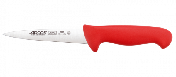 Нож мясника Arcos "2900" 293022, красный 150мм