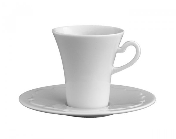 Чашка Caffe Lungo с блюдцем Ancap серия "Vivaldi" (&#248;12 см, 90 мл)