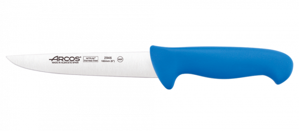 Нож мясника Arcos "2900" 294623, синий 160мм