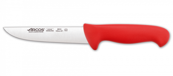 Нож обвалочный красный  серия 2900 (16 см)