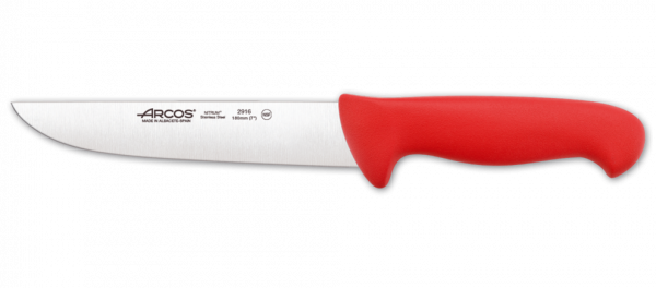 Нож обвалочный Arcos "2900" 291622 красный, 18см