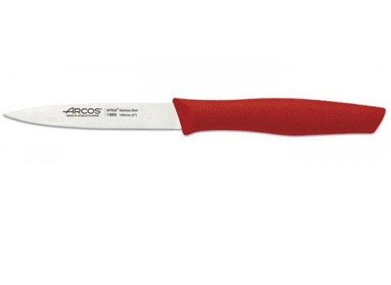Нож для овощей Arcos Nova 188622, красный 10см