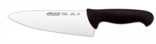 Нож Поварской Arcos "2900" 290725, черный  200мм