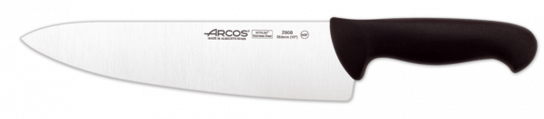Нож Поварской Шеф Arcos "2900" 290825, черный 250мм