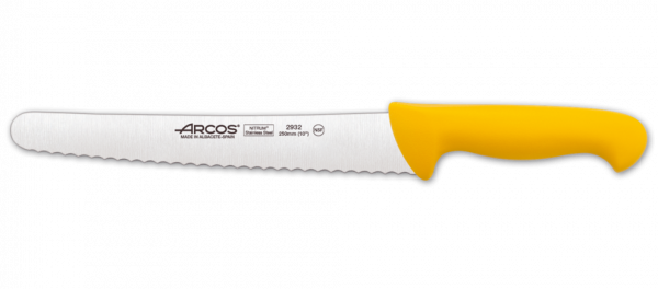Нож для выпечки Arcos "2900" 293200, желтый 250мм