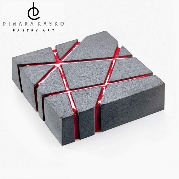 Силиконовая форма Chocolate Block by Dinara Kasko (17x17см,h5см,1350мл)