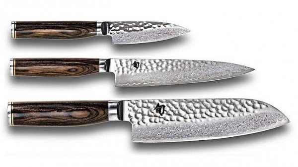 Набор из 3-х ножей KAI Shun Premier Tim Malzer TDMS-310 (TDM-1702,TDM-1701,TDM-1700)