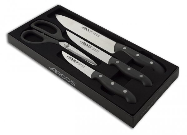 Набір ножів Arcos Maitre 152600 (3ножа, ножиці) 