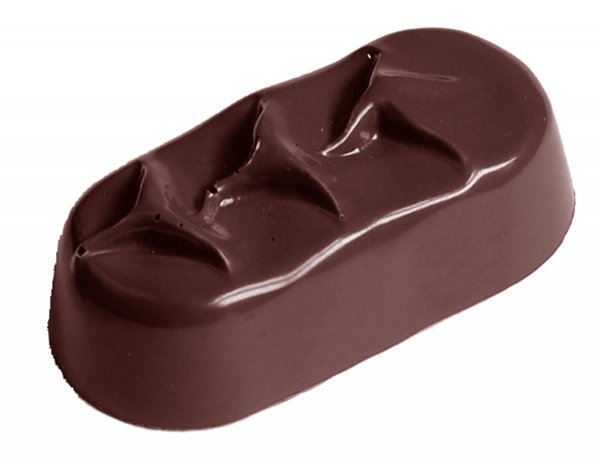 Форма для шоколада "Баунти" Chocolate World 2364 CW (60x29x19мм,24гр) 