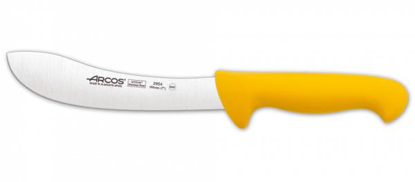 Нож для подрезания шкуры Arcos "2900" 295400 желтый, 190мм