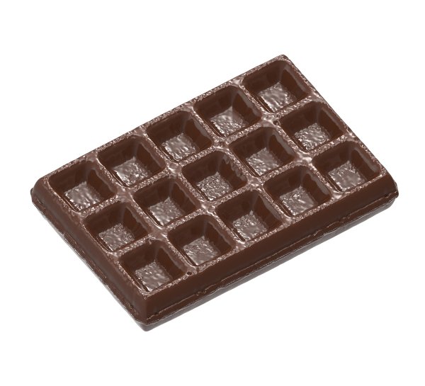 Форма для шоколада "Вафли малые" Chocolate World 1991 CW (55x37x6мм)