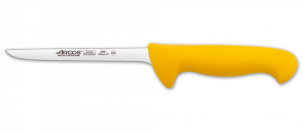 Нож обвалочный Arcos "2900" 294100, желтый 160мм