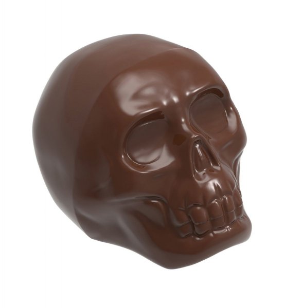 Форма для шоколада "Череп большой" Chocolate World HM024 (103x150x106мм)