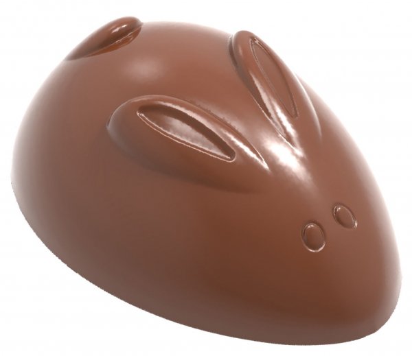 Форма для шоколада "Кролик" Chocolate World 1875 CW (52x35x19мм)