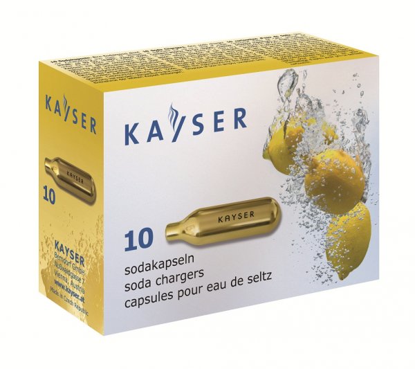 Капсулы (баллончики) CO2 для содовой Kayser 1101 (10штук)