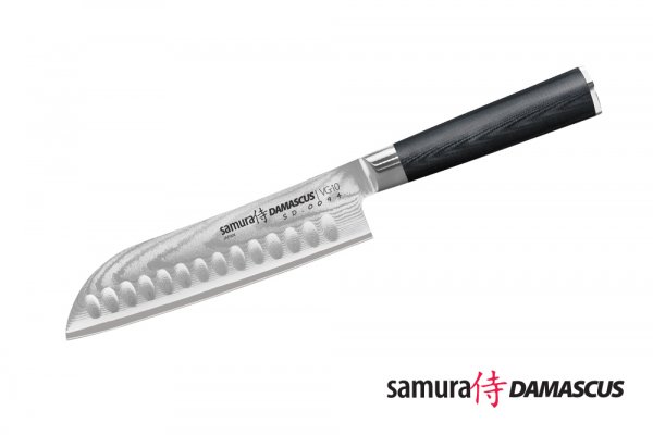 Нож кухонный Samura Damascus SD-0094 Сантоку, 180мм