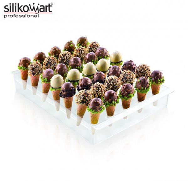 Подставка для мороженого и конфет Silikomart ESPOGEL UP MINI (235x360мм,h48мм)