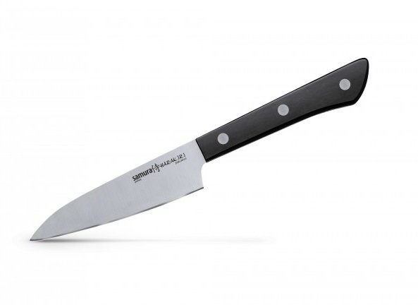 Нож кухонный Samura HARAKIRI SHR-0011B овощной, 100мм