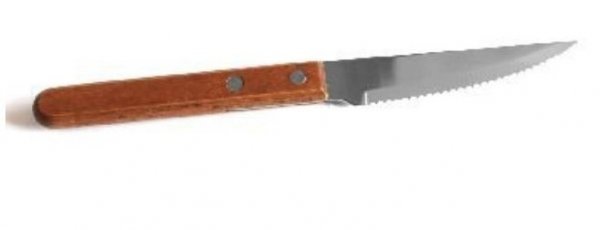 Нож для стейка ForBar Steak, дерев. ручка (21.5 см)