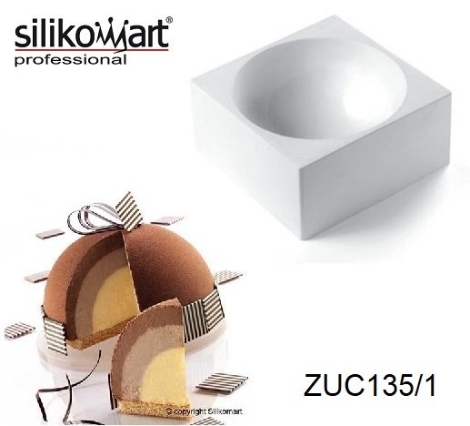 Силиконовая форма Silikomart Zuccotto 135/1 (d135мм,h67.5мм,654мл)	