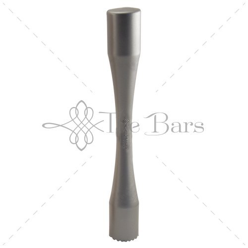 Мадлер XL ребристий/плоский The Bars B002XLMS срібний (d40мм, h295мм) 