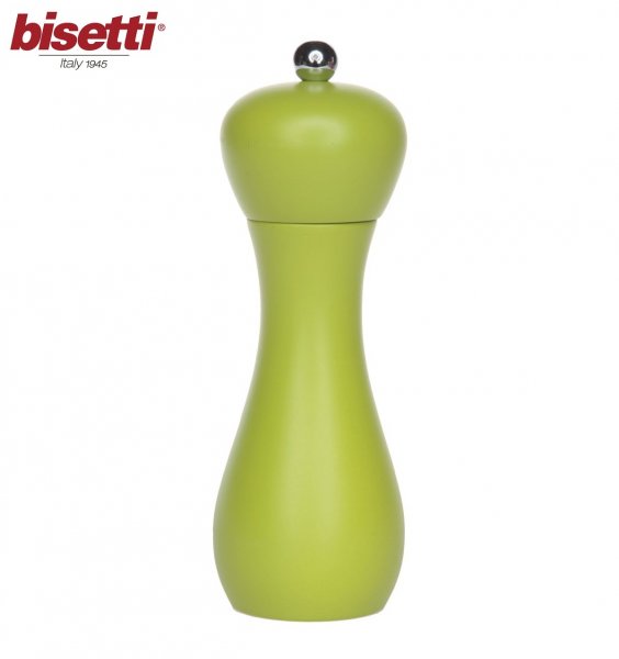 Мельница для соли Bisetti Rimini 42535, зеленая 180 мм