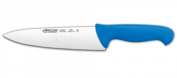 Нож Поварской Шеф Arcos "2900" 292123, синий 200мм