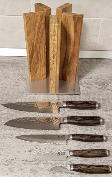 Набор ножей KAI SHUN PREMIER TIM MALZER TDMS-503 (5ножей+держатель)