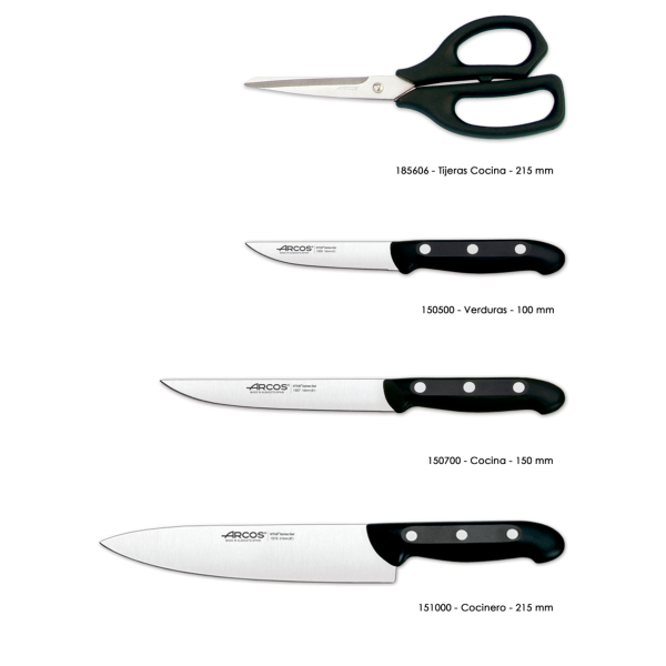 Набір ножів Arcos Maitre 152600 (3ножа, ножиці) 