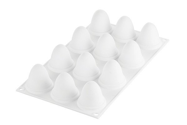 Силіконова форма "яйце" Silikomart EGG 30 (d34мм,h47мм,30мл) 