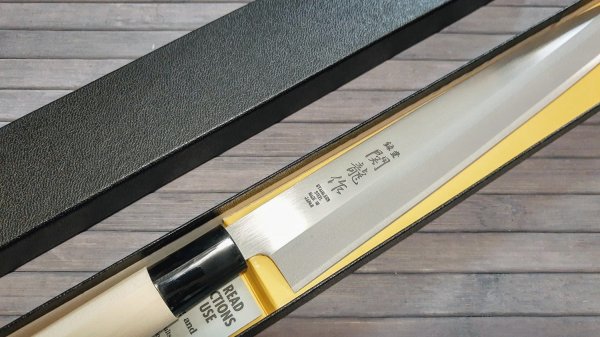 Нож кухонный Янагиба J24024W, 24см 