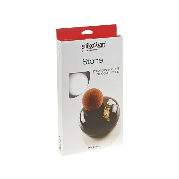 Форма силиконовая Silikomart Stone 85 (d65мм,h30мм,85мл)