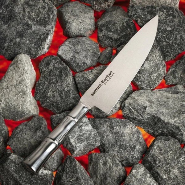 Нож Поварской Шеф Samura Bamboo SBA-0085, 200мм