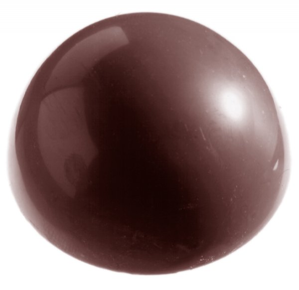 Форма для шоколада "Полусфера" Chocolate World 2252 CW (d59мм,h29мм,71гр)