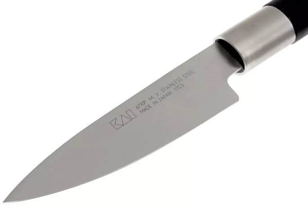 Нож KAI WASABI BLACK 6710P овощной, 10см