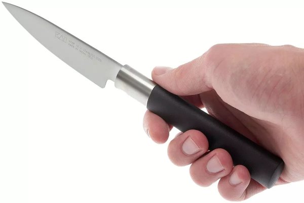 Нож KAI WASABI BLACK 6710P овощной, 10см