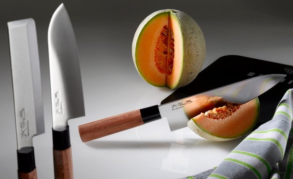 Нож KAI Seki Magoroku Red Wood MGR-0170S Сантоку, 17см 