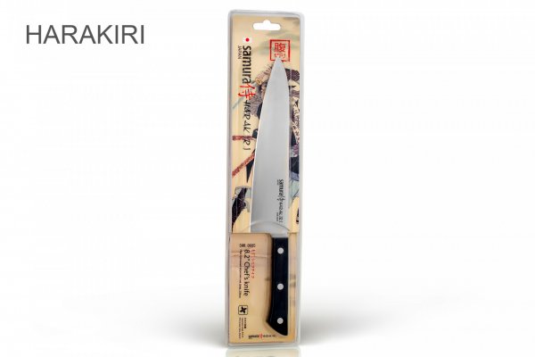 Нож Поварской Шеф Samura HARAKIRI SHR-0085B, 208мм