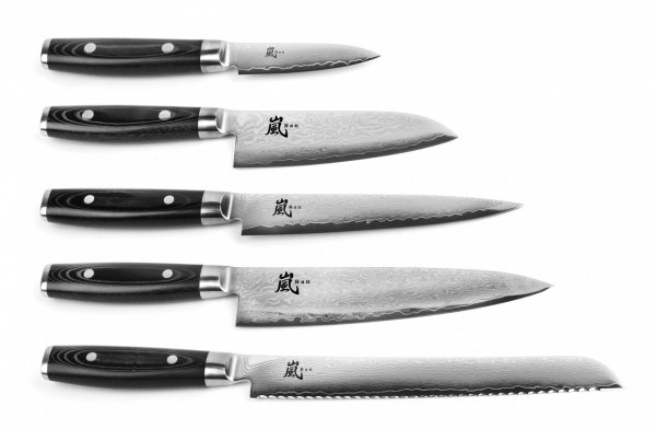 Нож овощной Yaxell RAN 36003, 80мм