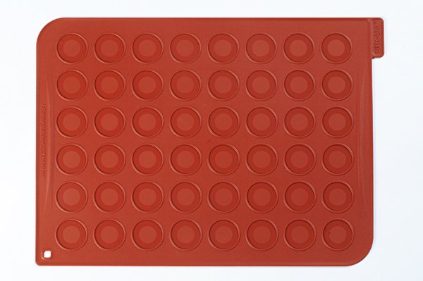 Лист силиконовый Silikomart MAC01 Macarons (d35мм,300х400мм,48шт)