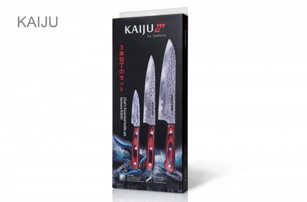 Набор из 3-х ножей Samura KAIJU SKJ-0220 Поварская тройка