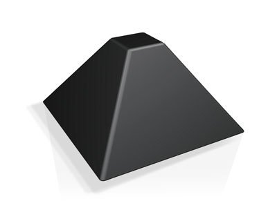 Форма силиконовая "пирамида" Silikomart SQ010 (65х65мм,h35мм,60мл)