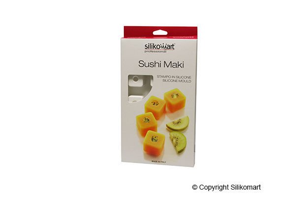 Форма силиконовая Silikomart SUS02 Sushi Maki (35x35мм,h25мм,26мл)