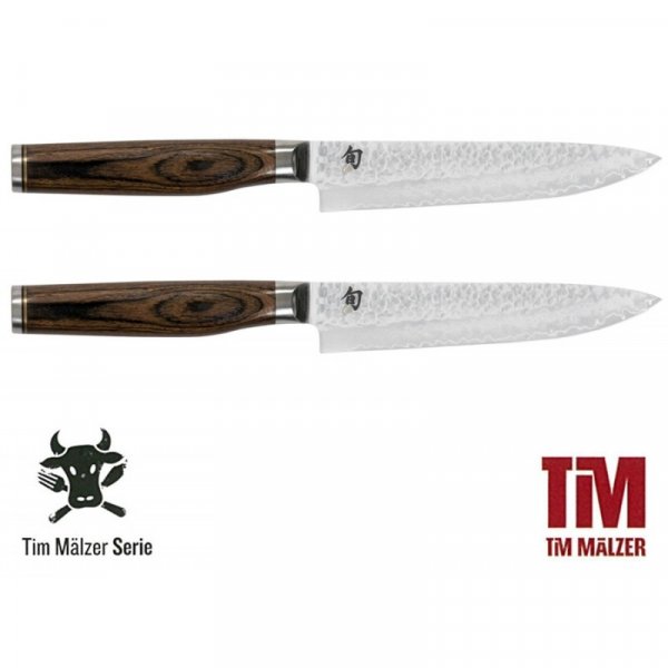 Набор из 2-х ножей для стейка KAI SHUN PREMIER TIM MALZER TDMS-400
