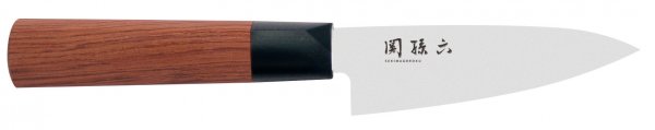 Нож KAI Seki Magoroku Red Wood MGR-0100P, овощной 10см