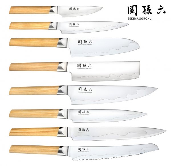 Нож KAI SEKI MAGOROKU Composite MGC-0405 хлебный, 23см